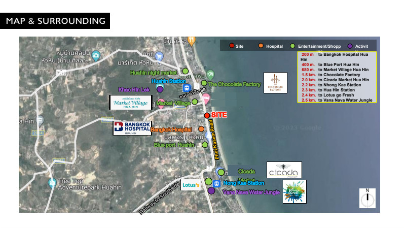 📍 Land Opportunity | Hua Hin, next to Phetkasem Road. Land with potential location on Hua Hin's main road. – รูปที่ 3