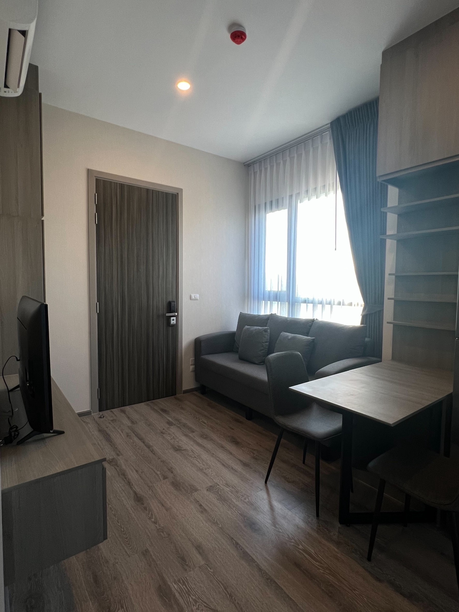 ให้เช่า KnightsBridge Prime Onnut (ไนท์บริดจ์ ไพร์ม อ่อนนุช)ห้องมุม | ชั้น 25 | 1 Bedroom Plus | พร้อมเข้าอยู่ – รูปที่ 3