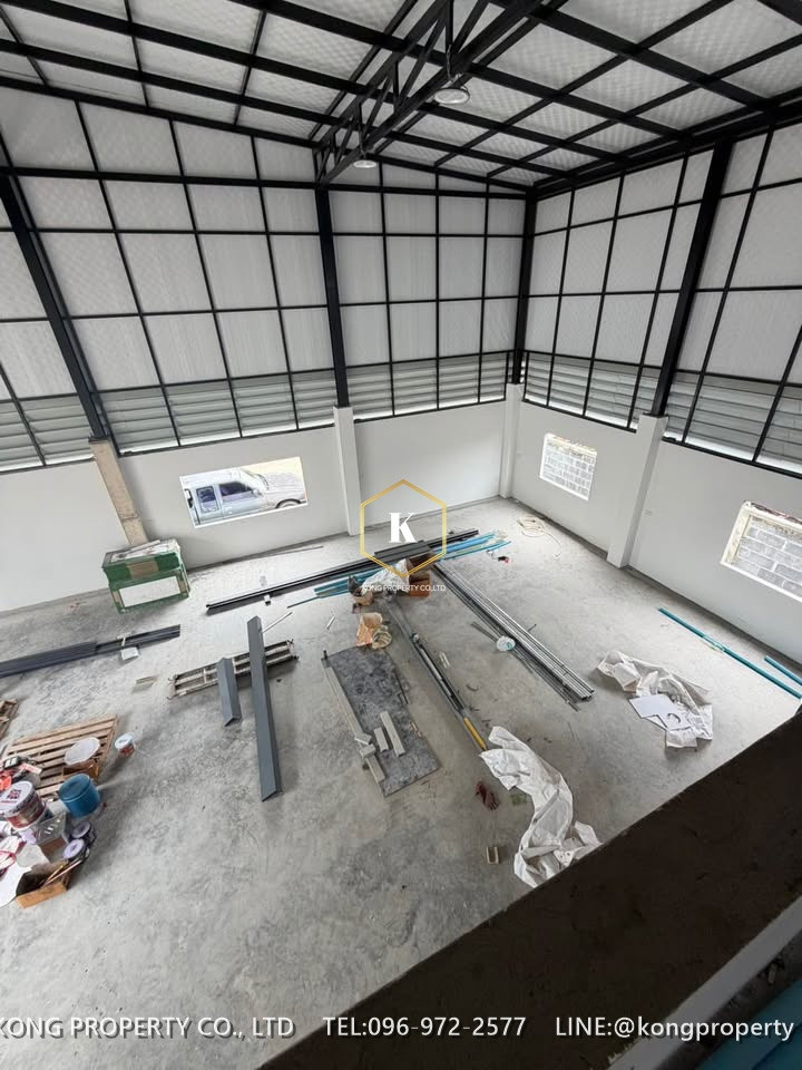 Warehouse for rent, Lam Luk Ka, Khlong Si, Pathum Thani (newly built), total area 500 sq m. – รูปที่ 2