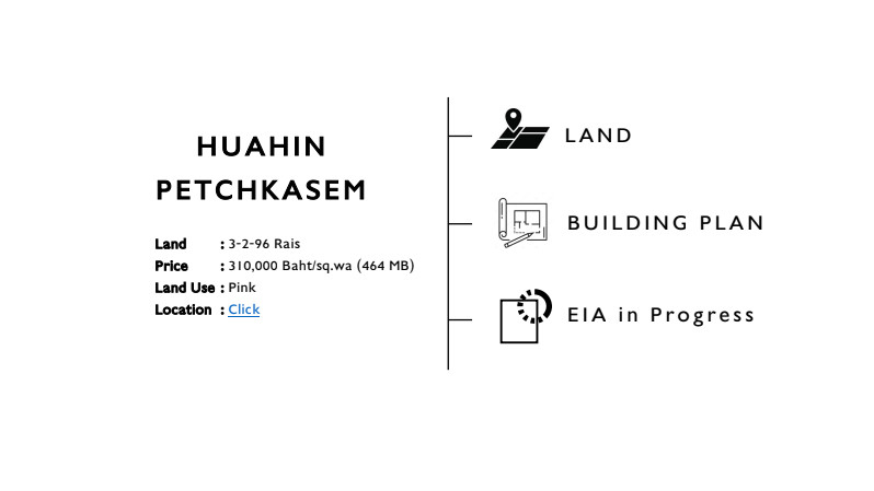📍 Land Opportunity | Hua Hin, next to Phetkasem Road. Land with potential location on Hua Hin's main road. – รูปที่ 2