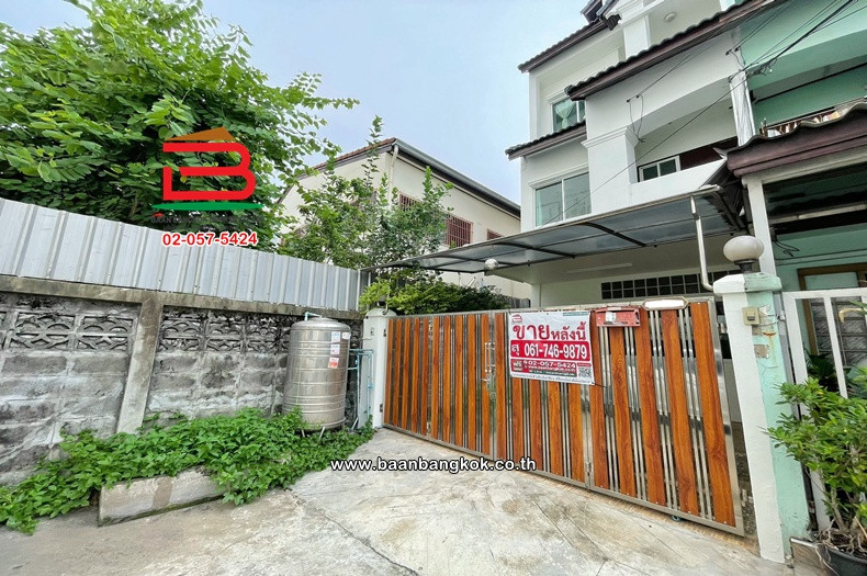 ทาวน์โฮม 3 ชั้น เนื้อที่ 17 ตร.ว. Wangthong House Nawamin 57 : วังทองเฮ้าส์ นวมินทร์ 57 (ซอยนวมินทร์ 57 แยก 1) ถนนนวมินทร์ แขวงคลองกุ่ม เขตบึงกุ่ม – รูปที่ 2
