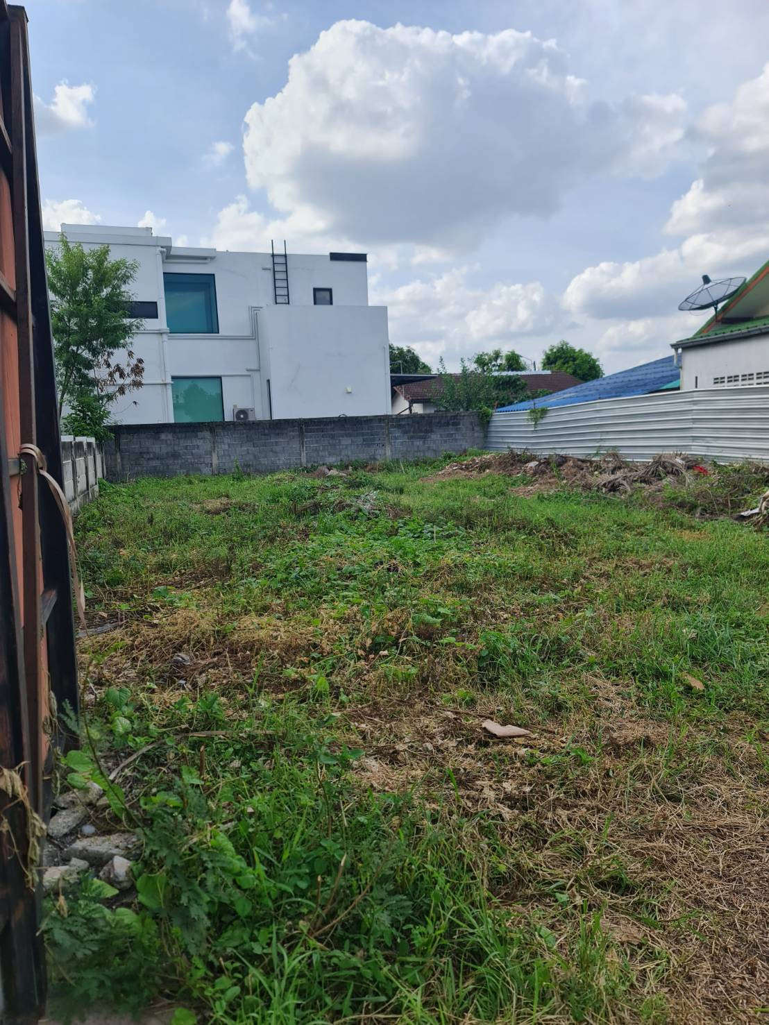 Land for rent, Sukhumvit 101, BTS Punnawithi, 159 sq m, no flooding, road width 8 meters. – รูปที่ 3