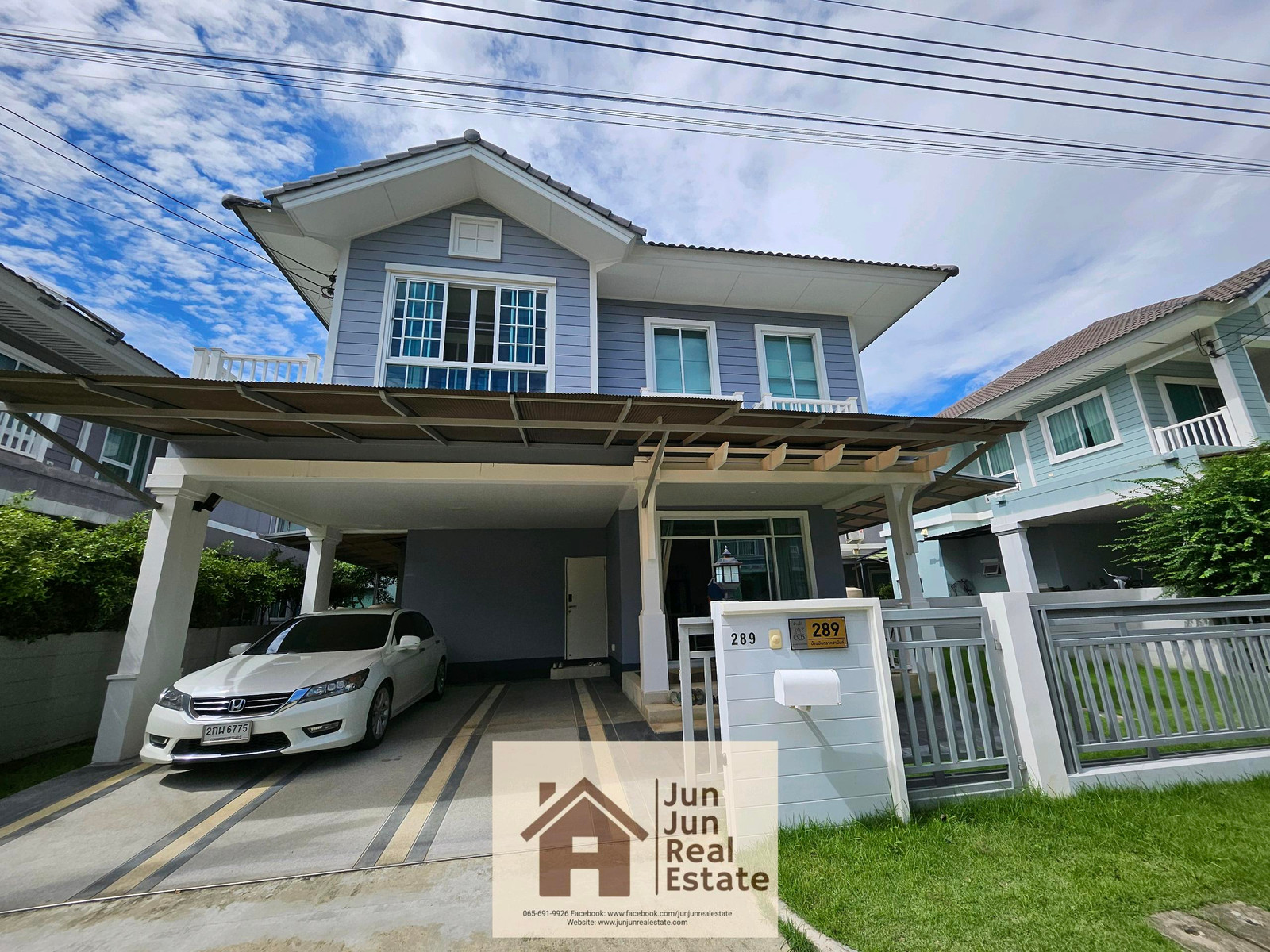 💯 Burasiri Panyaintra (Burasiri Panyaintra) ready to move in, fully furnished, Ramintra location. European atmosphere 53,000 baht/month