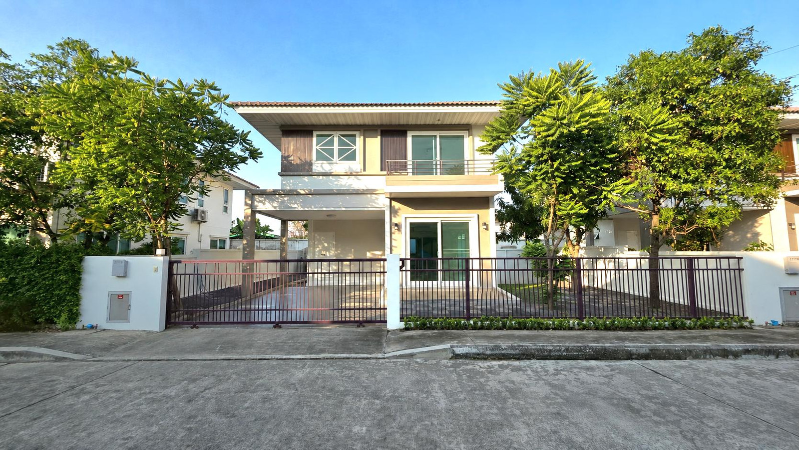 Single house for sale, Supalai Ville, Bangna, Wongwaen, good price.