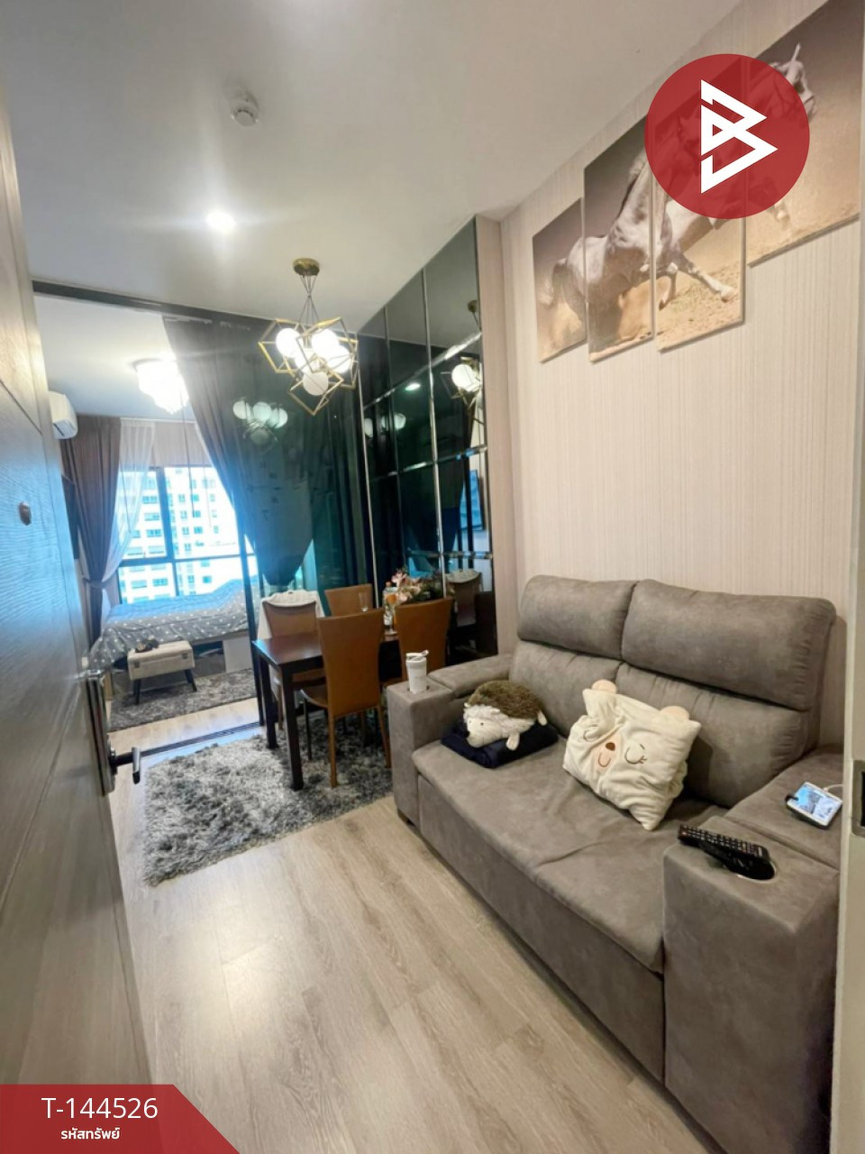 Luxury condo for sale, Knightsbridge Collage, Ramkhamhaeng 42, Bangkok, near The Mall Bangkapi.