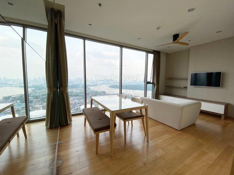 CR6906-R1005 ให้เช่าคอนโด The breeze Narathiwas ขนาด 49 ตรม 1ห้องนอน วิวโค้งน้ำเจ้าพระยา ใกล้ BRT นราราม3 – รูปที่ 2
