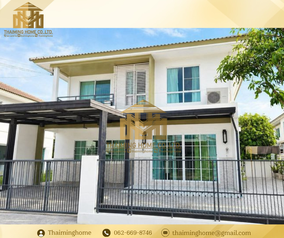 Single house for rent, Siwalee Village, Bangna, next to Bangna-Trad Road Km. 13 (TH9-1626) Single house for rent, Siwalee Village, Bangna, next to Bangna-Trad Road Km. 13 (TH9-1626)