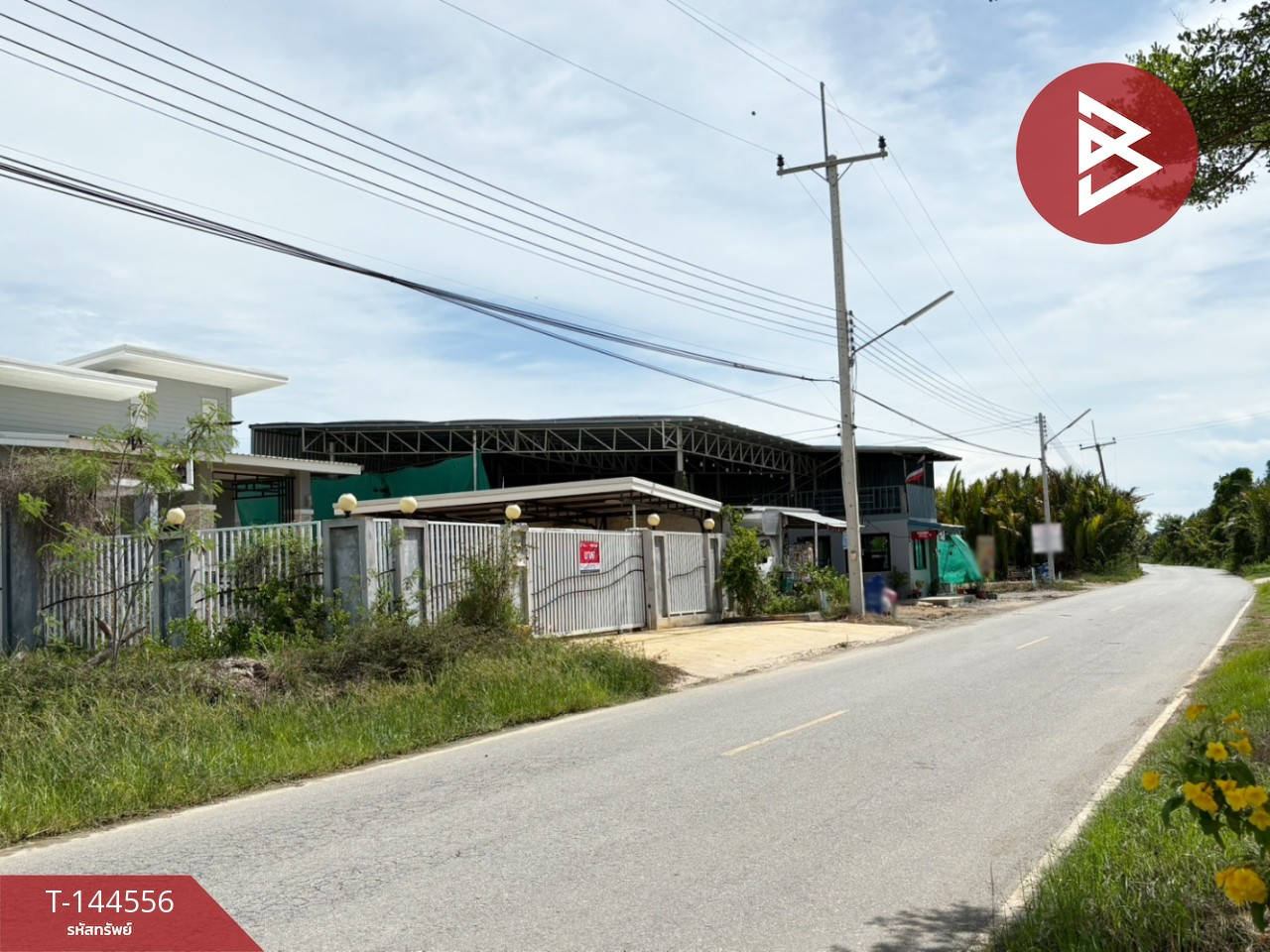ขายบ้านเดี่ยวชั้นเดียว เนื้อที่ 1 งาน บางปะกง ฉะเชิงเทรา ทำเลดี – รูปที่ 2