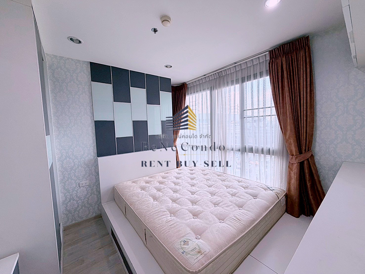 *** (2 Bedrooms)(Official Agent) Condo for rent: Ideo Mobi Charan-Interchange ***
