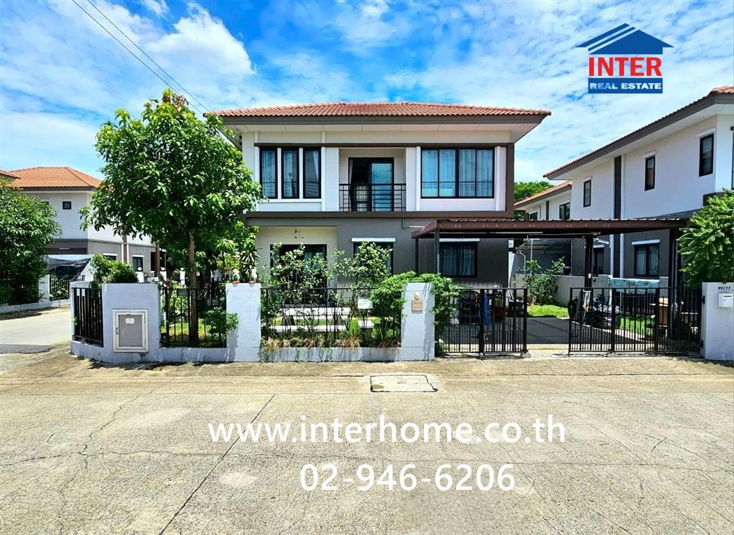 บ้านเดี่ยว 2 ชั้น 50.6 ตร.ว. หมู่บ้านไอลีฟพาร์ค วงแหวน–รังสิต คลอง4 ใกล้โรงเรียนสวนกุหลาบวิทยาลัย รังสิต ซอยคลองสี่ตะวันตก ถนนรังสิต–นครนายก คลองหลวง ปทุมธานี