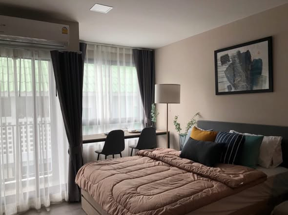 🎓 Budget of 9,000 can live in a nice condo! D Condo Campus Hideaway Phase 4, near Thammasat University (Rangsit), large room 28 sq m., ready to move in. 🎓 Budget of 9,000 can live in a nice condo! D Condo Campus Hideaway Phase 4, near Thammasat University (Rangsit), large room 28 sq m., ready to move in.