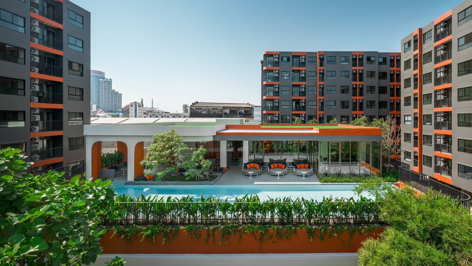 Condo for sale in Khon Kaen, THE BASE Downtown Khon Kaen, THE BASE Downtown Khonkaen, in the heart of Khon Kaen city, fully furnished condo, next to the city road, near Central Khon Kaen. – รูปที่ 4