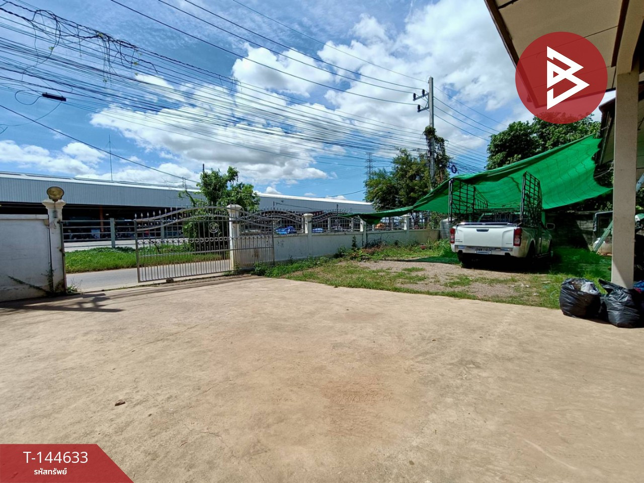 Single-storey detached house for sale, area 104 square meters, Don Tako Subdistrict, Ratchaburi, next to Sri Muang Market. – รูปที่ 2