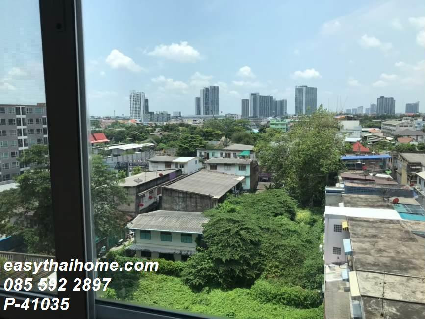 P-41035 🔥 (Modern Minimal Style Warm Tone) Condo For Rent Life @ BTS Tha-Phra Near BTS Talat Phlu Walking Distance Line ID: @easythaihome 085-592-2897  – รูปที่ 3