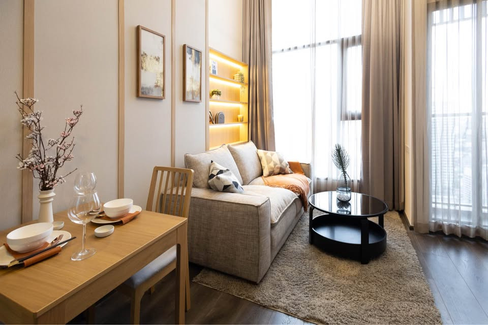 ห้องDuplex แต่งหรูเฟอร์ฯครบ พร้อมเข้าอยู่⭐ให้เช่า KnightsBridge Space Ratchayothin 🍂 – รูปที่ 2