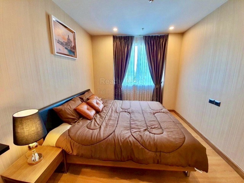 CR6906-R1007 Condo for rent Supalai Wellington 47 sq m 1 bedroom pool view near MRT Cultural Centre Ready to move in