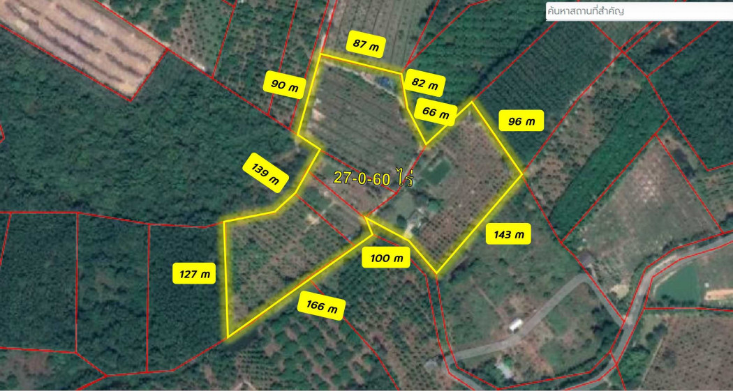 Land for sale: Natthaya Homestay, 27 rai 60 sq.wa, near Khao Khitchakut. – รูปที่ 4