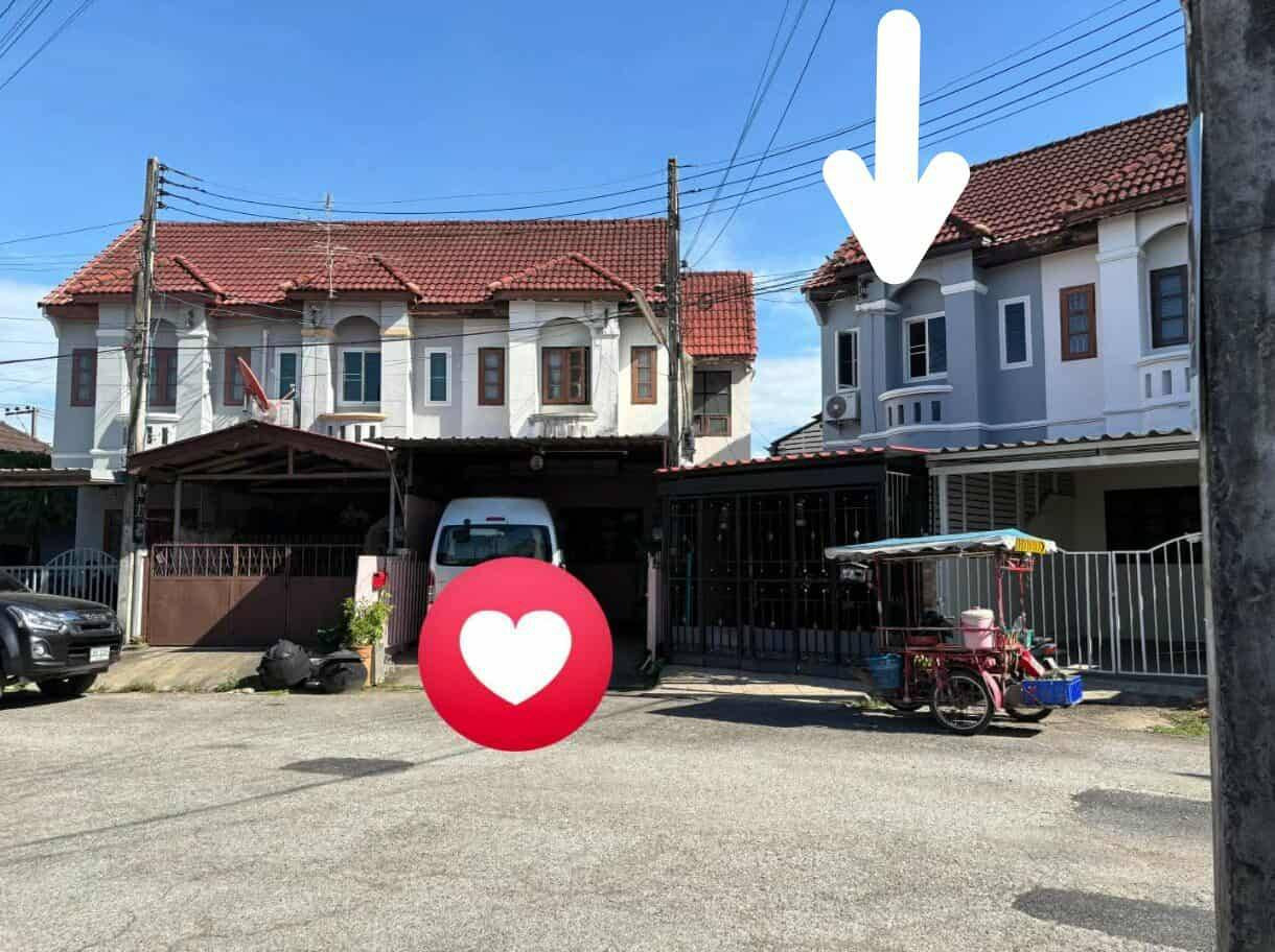 95893 - 2-story townhome for sale, Kulpan Ville 4 Project, Mae Hia, Chiang Mai.