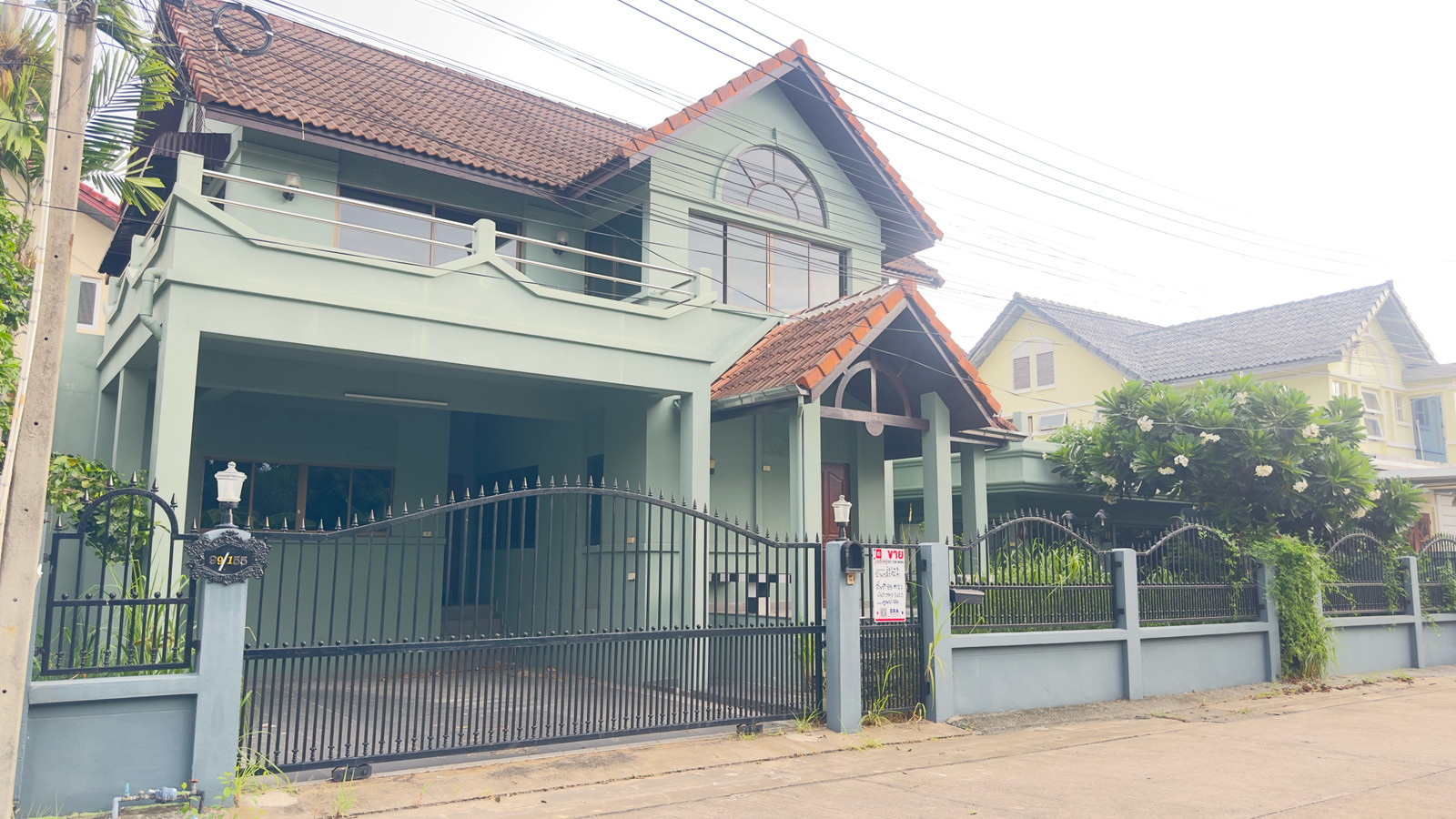 Baan Terrace Hiil (Baan Terrace Hill) in Sri Racha, Chonburi, detached house, good condition, area 88 square meters. Baan Terrace Hiil (Baan Terrace Hill) in Sri Racha, Chonburi, detached house, good condition, area 88 square meters.