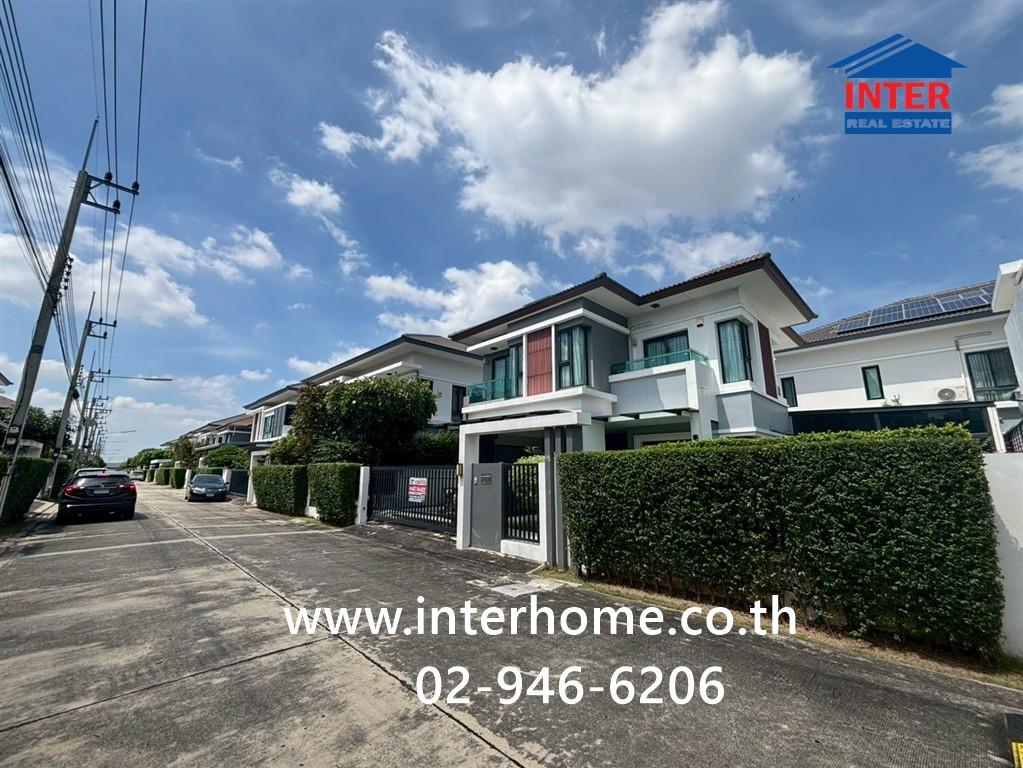 บ้านเดี่ยว 2 ชั้น 68 ตร.ว. หมู่บ้าน เอ็นซี ออนกรีน ฌาร์ม คลาสสิก ใกล้สนามกอล์ฟธัญญะ ซอยลำลูกกา71 ถนนลำลูกกา ถนนลำลูกกา71 ลำลูกกา ปทุมธานี – รูปที่ 3
