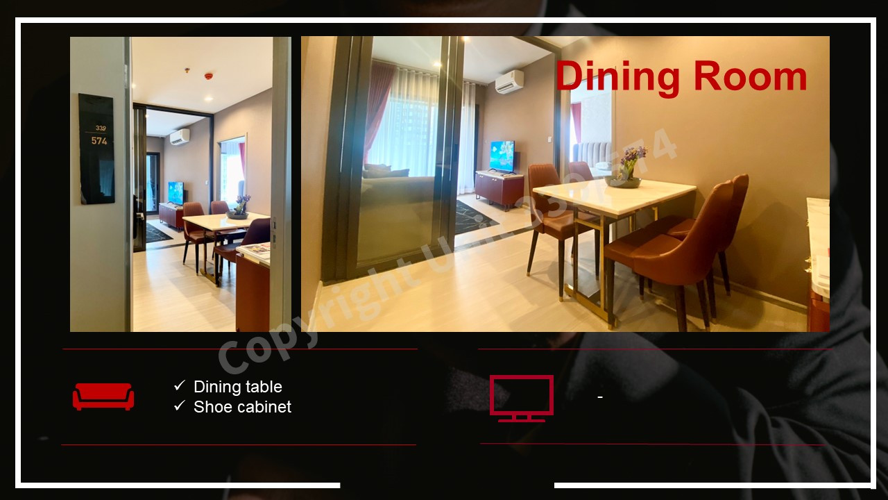 [] Life Asoke Hype unit 339/574 for  1 BD 1 BH 35 sqm on fl.22 fully furnished – รูปที่ 4