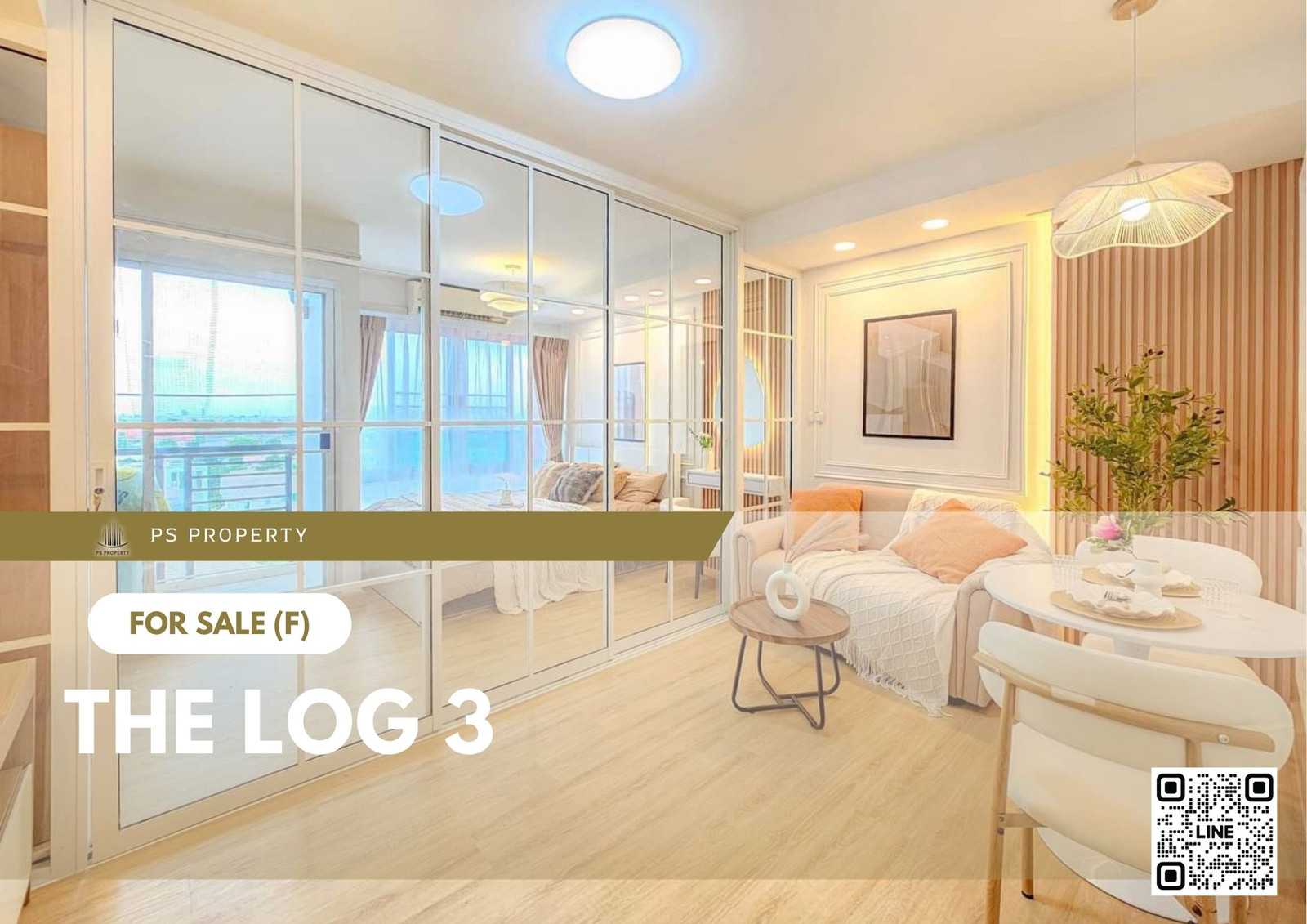 Urgent Sale 📍 The Log 3 📍 Convenient location near BTS Punnawithi.