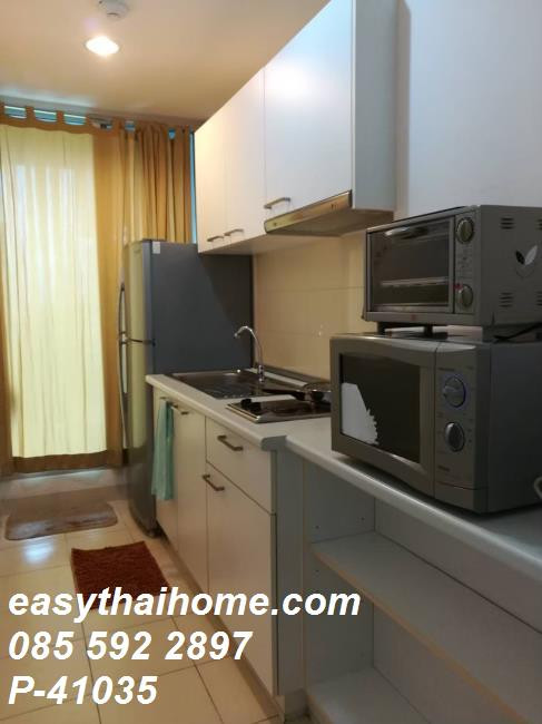P-41035 🔥 (Modern Minimal Style Warm Tone) Condo For Rent Life @ BTS Tha-Phra Near BTS Talat Phlu Walking Distance Line ID: @easythaihome 085-592-2897  – รูปที่ 4