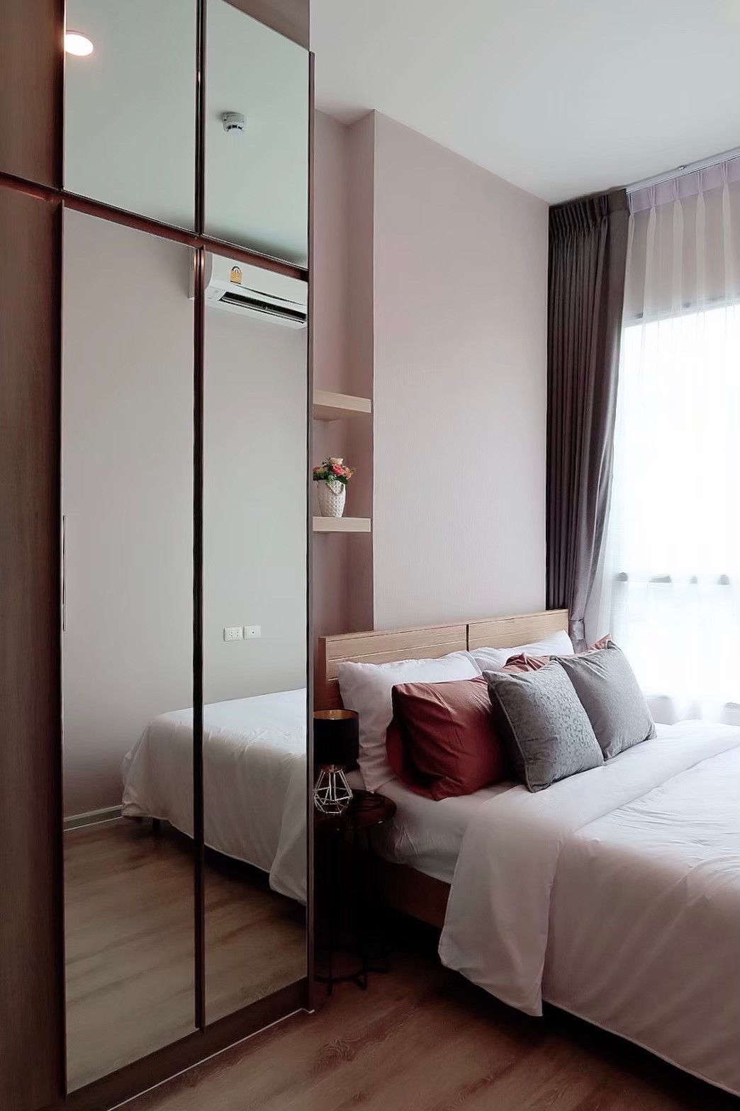 🔥 Beautiful room, warm and comfortable 
 KnightsBridge Collage Ramkhamhaeng – รูปที่ 3