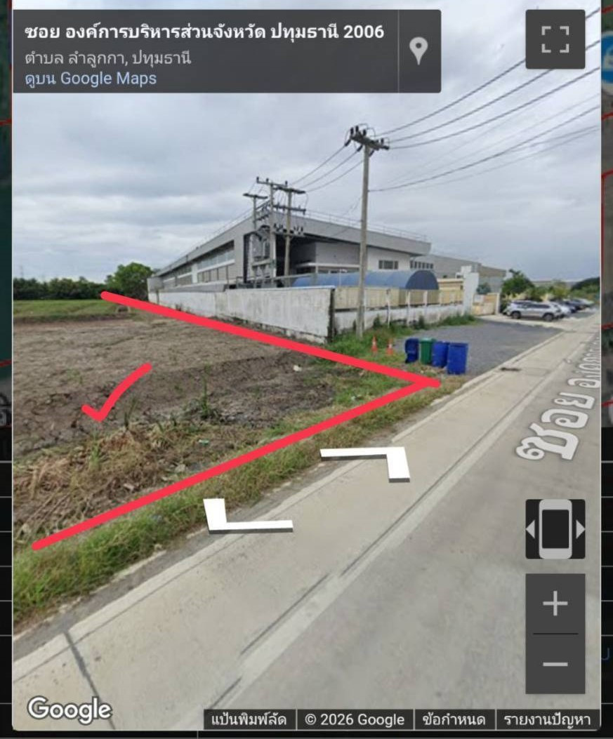 Land for sale in Pathum Thani Province  5 rai 3 ngan 40.8 sq m. – รูปที่ 2