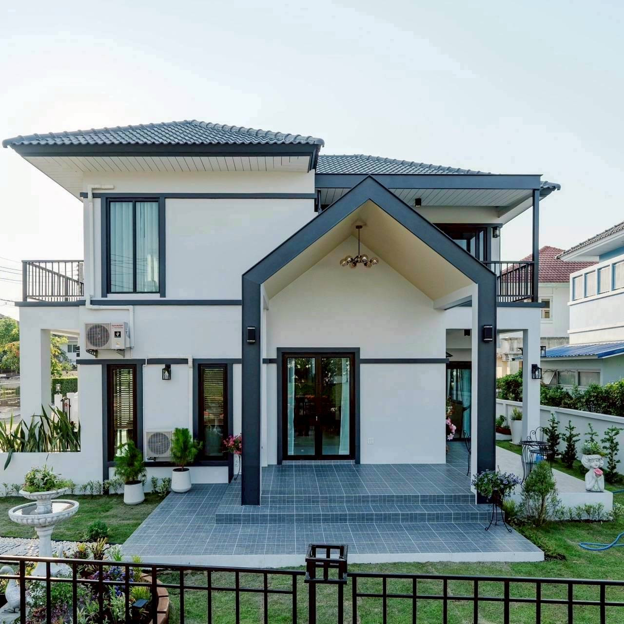 ขายบ้านเดี่ยว 2 ชั้น หมู่บ้านมณีรินทร์ เอ็กซ์คลูซิฟ พาร์ค – รูปที่ 2