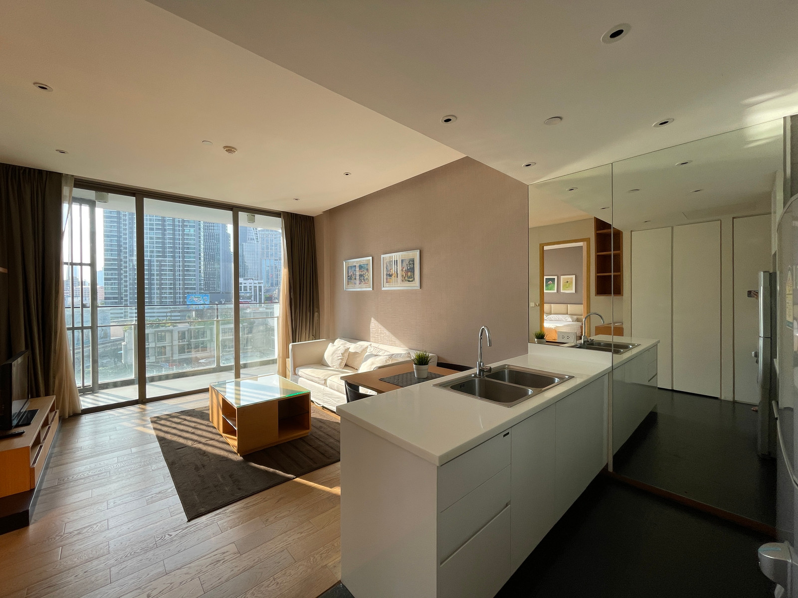 Pet friendly condo, BTS Phrom phong area, 56sqm 1b1b 40k/month  – รูปที่ 3