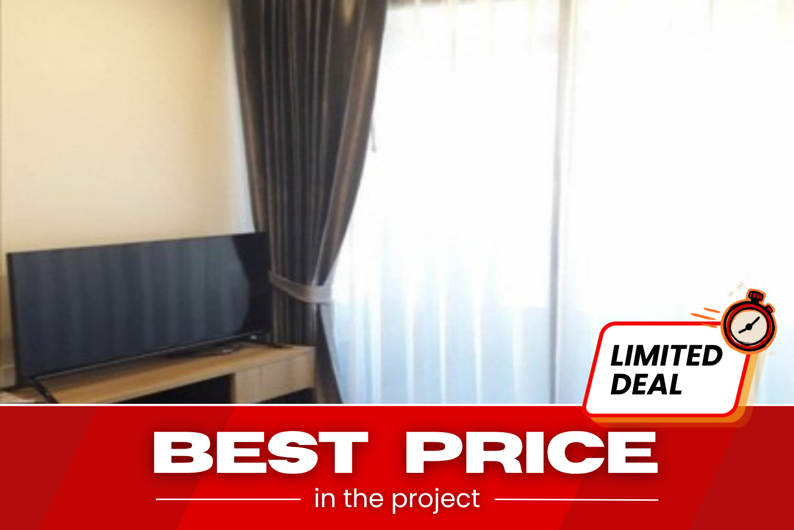 Rare High-Floor Ideo Mobi Asoke 1BR City View Near MRT Phetchaburi - Best Price - U165516 Rare High-Floor Ideo Mobi Asoke 1BR City View Near MRT Phetchaburi - Best Price - U165516