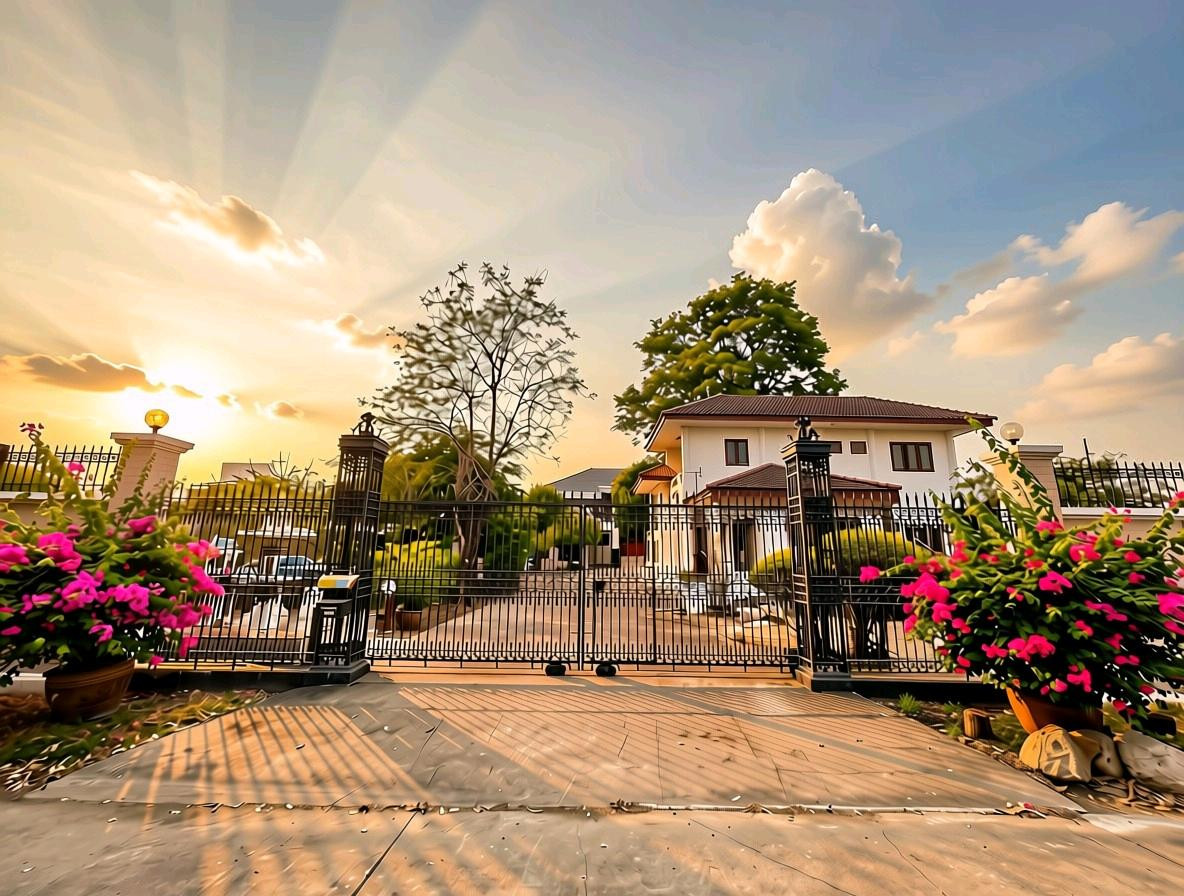 Large detached house for sale, Phahonyothin 87, good location, convenient travel, entering and exiting on many routes. Phahonyothin Link, 345, Sri Saman, Local Road