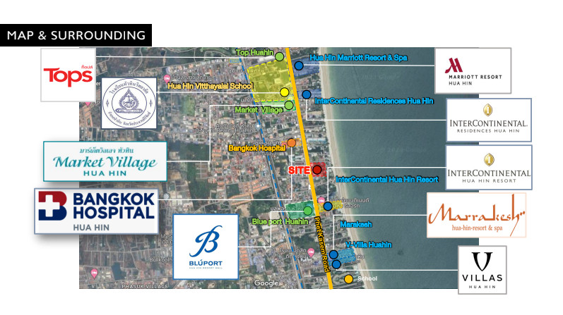 📍 Land Opportunity | Hua Hin, next to Phetkasem Road. Land with potential location on Hua Hin's main road. – รูปที่ 4