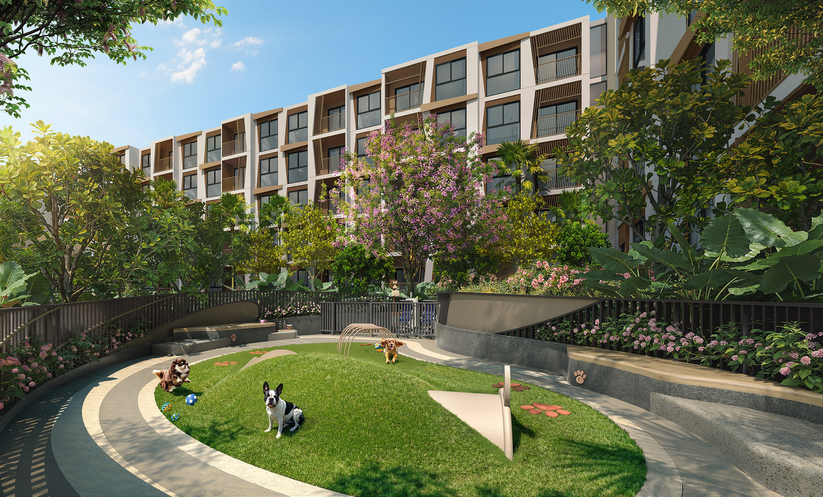 Condo for sale RHEA BY SANSIRI RHEA by Sansiri Condominium, new condo, Phuket Near Surin-Bang Tao Beach Can raise animals – รูปที่ 4