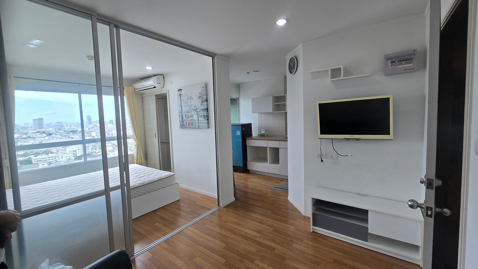 Condo Lumpini Place Suksawat-Rama 2, 26th floor, ready to move in, beautiful view.