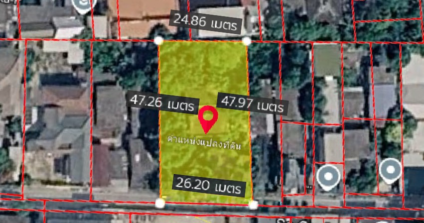 ขาย🔥ลาดพร้าว 101✨ที่ดิน (288 ตรว) พร้อมบ้านเดี่ยว ตร.วละ 69,000 – รูปที่ 2