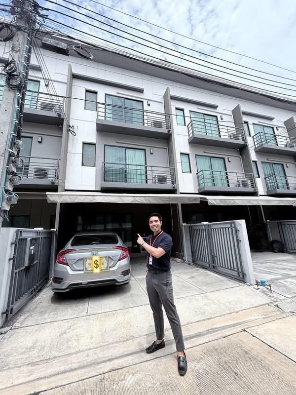 📍 3-story townhome for sale, Baan Klang Muang Ratchaphruek-Rama 5 📍 3-story townhome for sale, Baan Klang Muang Ratchaphruek-Rama 5