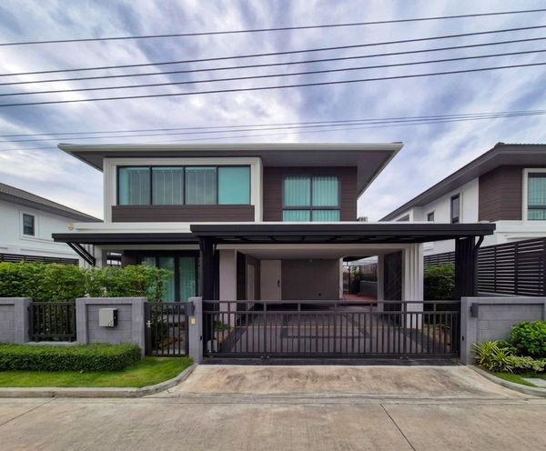 🏡 ✨Rare Unit!🔥 บ้านสวยแต่งครบ พร้อมอยู่ ทำเลดี🔥 🏡 แกรนด์ บริทาเนีย ราชพฤกษ์ - พระราม 5 / 3 ห้องนอน (ขาย) Grand Britania Ratchaphruek - Rama 5 / 3 Bedroom (FOR SALE) EARK052