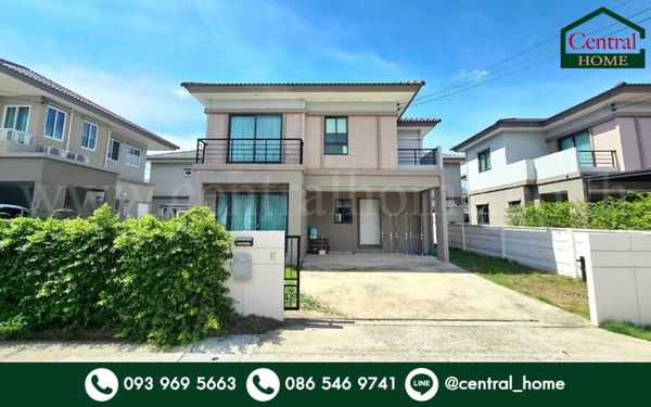 Single house, The Plant Wongwaen-Rangsit, ready to move in.
