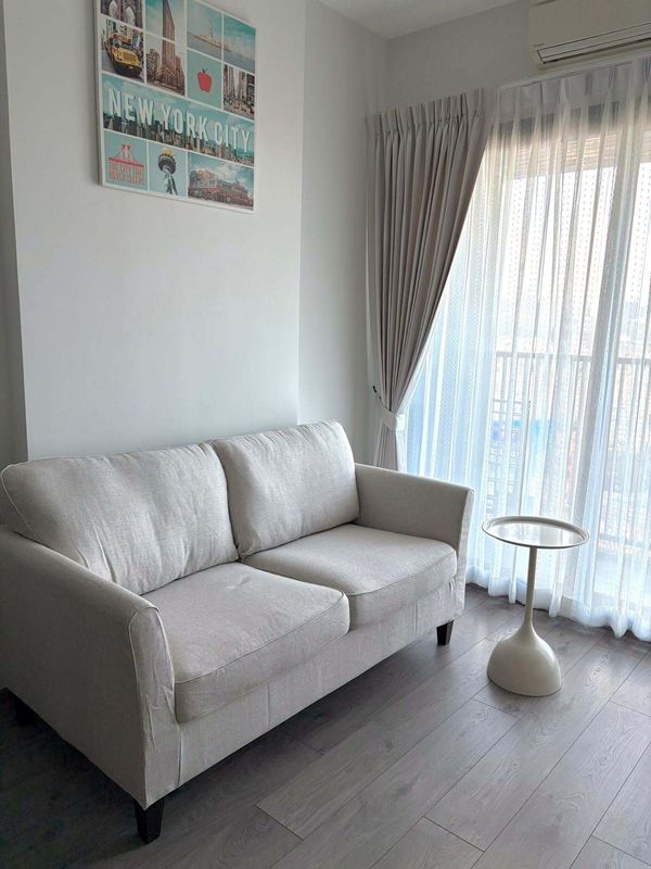 ห้องหรูพร้อมอยู่ ทิศเหนือ เฟอร์ฯครบ⭐ให้เช่า  Whizdom Avenue Ratchada-Ladprao