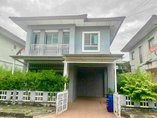 ขายบ้านพร้อมพัฒน์ ถนนปัญญารามอินทรา เลียบคลองสอง ใกล้แฟชั่นไอส์แลนด์ ขายถูกที่สุดในโครงการ