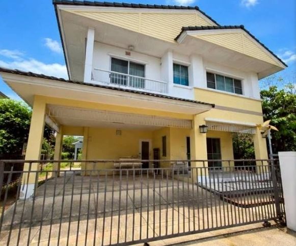 🔥For sale, 2-story detached house, Manthana Pinklao-Rama 5, quality project from Land and House (L&H), good location ✅opposite Rama 5 Market, cheapest price in this area.