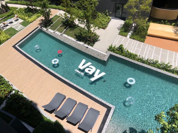 ✅️ขายคอนโดชลบุรี เวย์ อมตะ VAY AMATA คอนโดติดนิคมอมตะซิตี้ ชลบุรี ถ.บ้านเก่า คอนโด Low Rise แต่งครบพร้อมอยู่