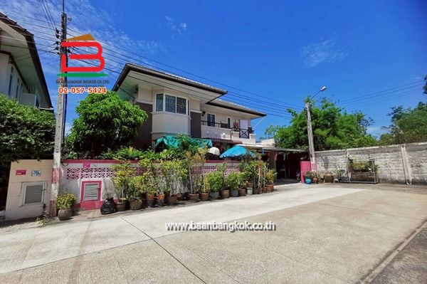 Single house, Baan Chichakorn 2, Kanchanaphisek, area 56.9 sq m., near Bang Yai Hospital. Kanchanaphisek Road, Bang Muang Subdistrict, Bang Yai District, Nonthaburi Province