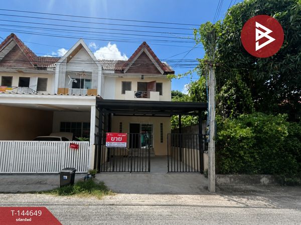 Townhouse for sale Ek Thani Village, Km.10, Sattahip, Chonburi