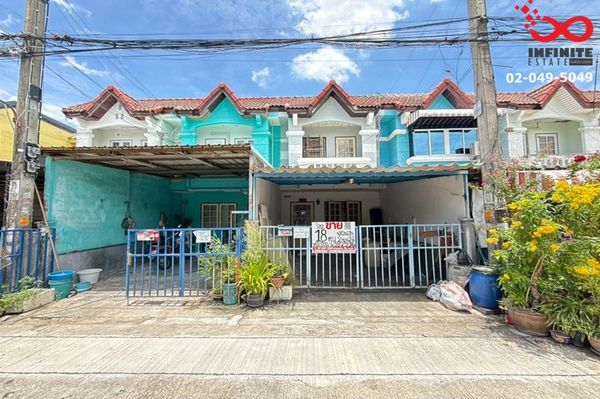 2-story townhouse for sale, Phanason Village, Villa 6, best price in the project. Nimitmai–Minburi Road