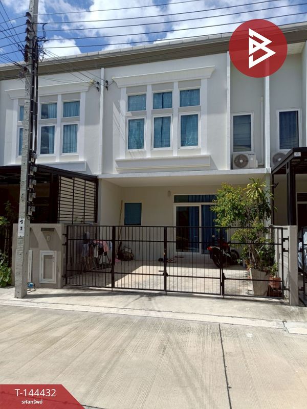Townhouse for sale Gusto Village Suksawat-Pracha Uthit Phra Samut Chedi, Samut Prakan