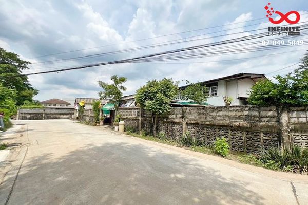 ขายที่ดิน 218 ตร.ว. พร้อมสิ่งปลูกสร้าง แปลงมุม ซอยรามอินทรา 47 ใกล้ทางพิเศษฉลองรัช  รถไฟฟ้าสายสีชมพู สถานีมัยลาภ