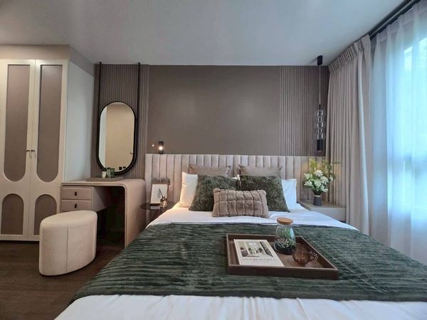 K-6993 🔥🔥 Newly decorated room Location in the heart of the city, near BTS Thonglor!! The clover Thonglor, ready to move in.